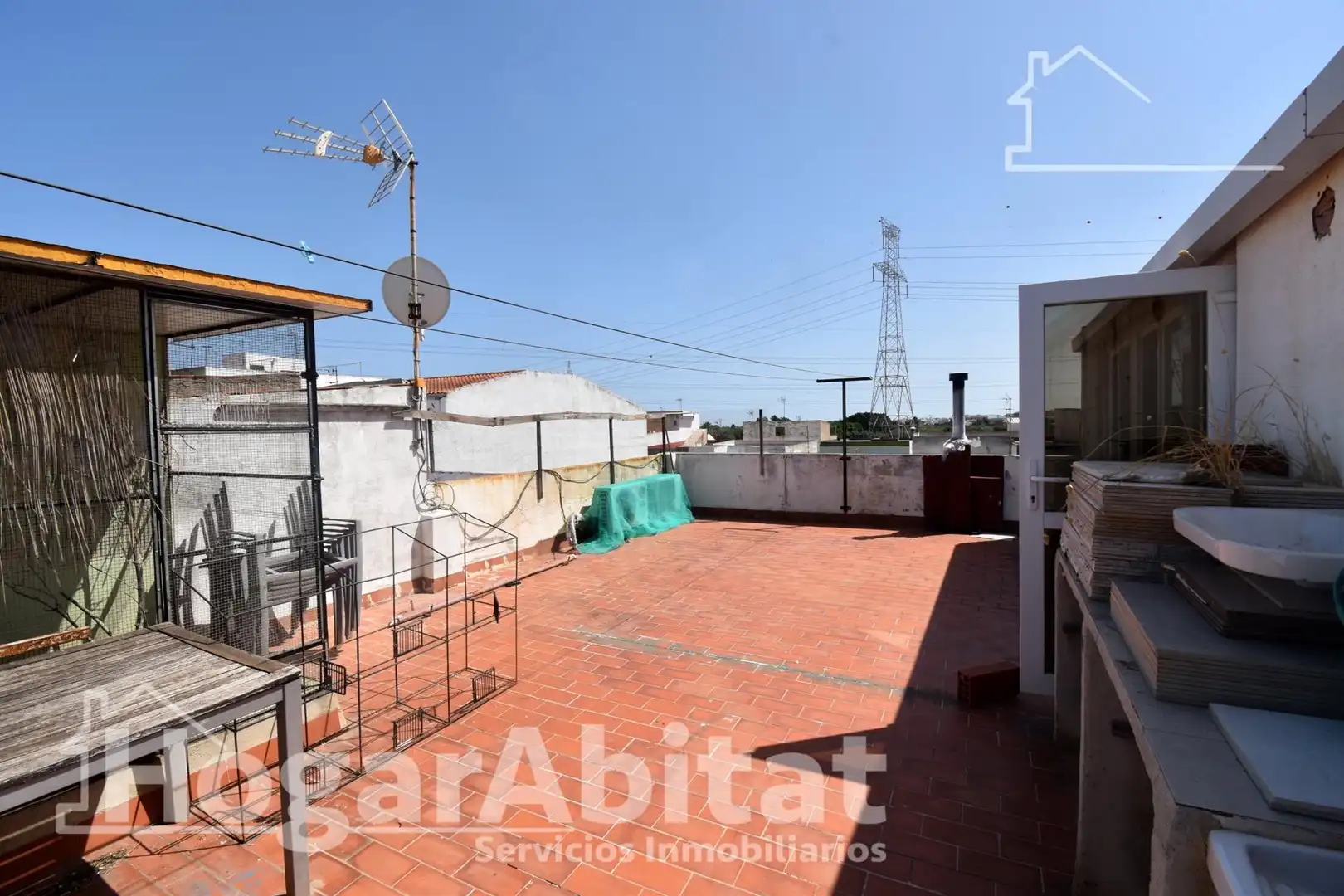 Vista exterior de Pis en venda en Castellón de la Plana / Castelló de la Plana amb Aire condicionat i Terrassa
