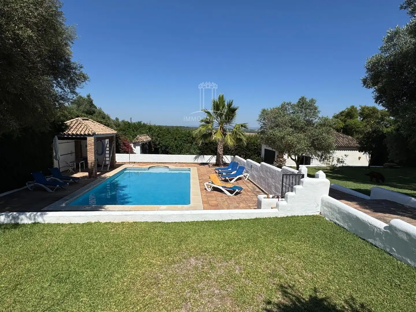 Piscina de Casa o xalet en venda en Vejer de la Frontera amb Aire condicionat i Piscina