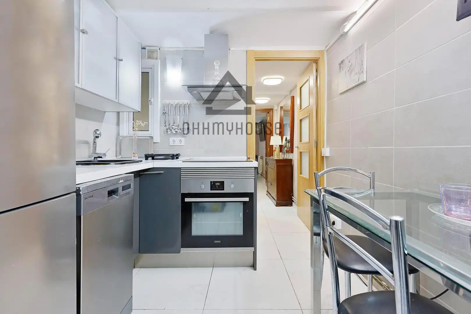 Kitchen of Ground floor for sale in Barcelona  with Air Conditioner, Heating and Terrace