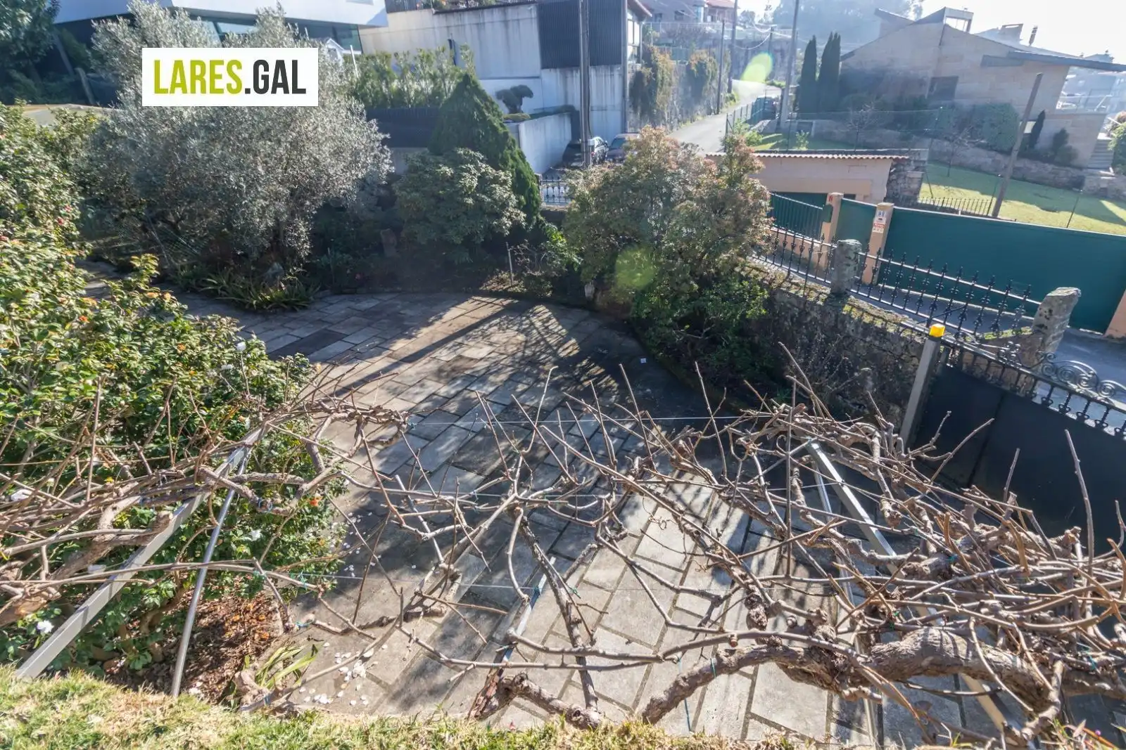 Jardí de Casa o xalet de lloguer en Moaña amb Calefacció, Terrassa i Moblat