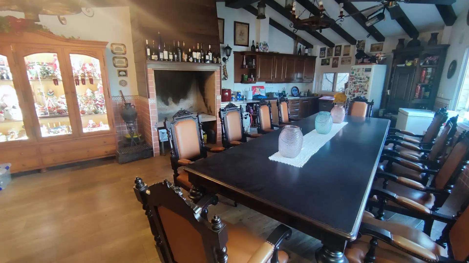 Dining room of Houses for sale in San Vicente del Raspeig / Sant Vicent del Raspeig  with Air Conditioner, Heating and Private garden