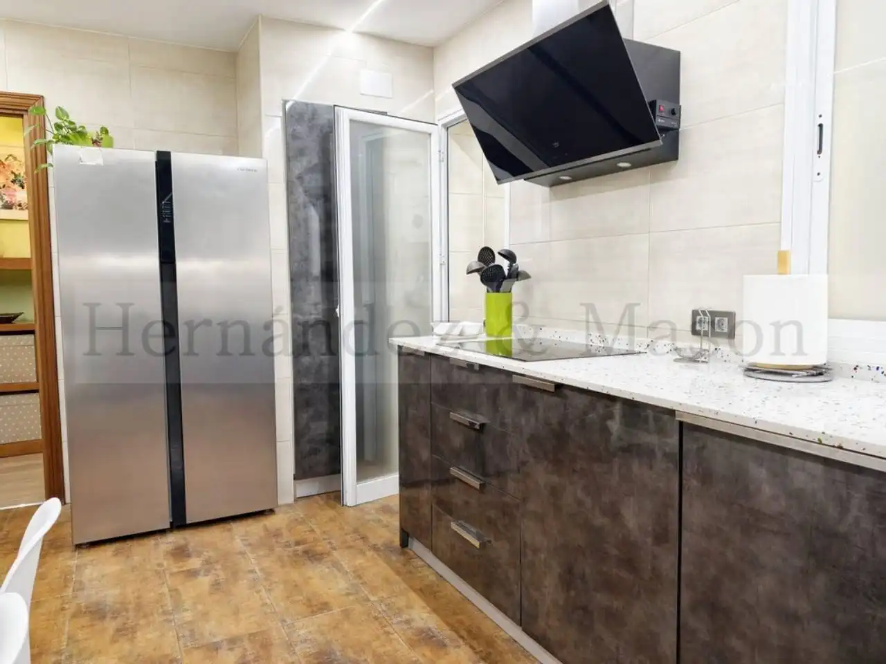Kitchen of Flat for sale in Málaga  with Terrace and Storage room
