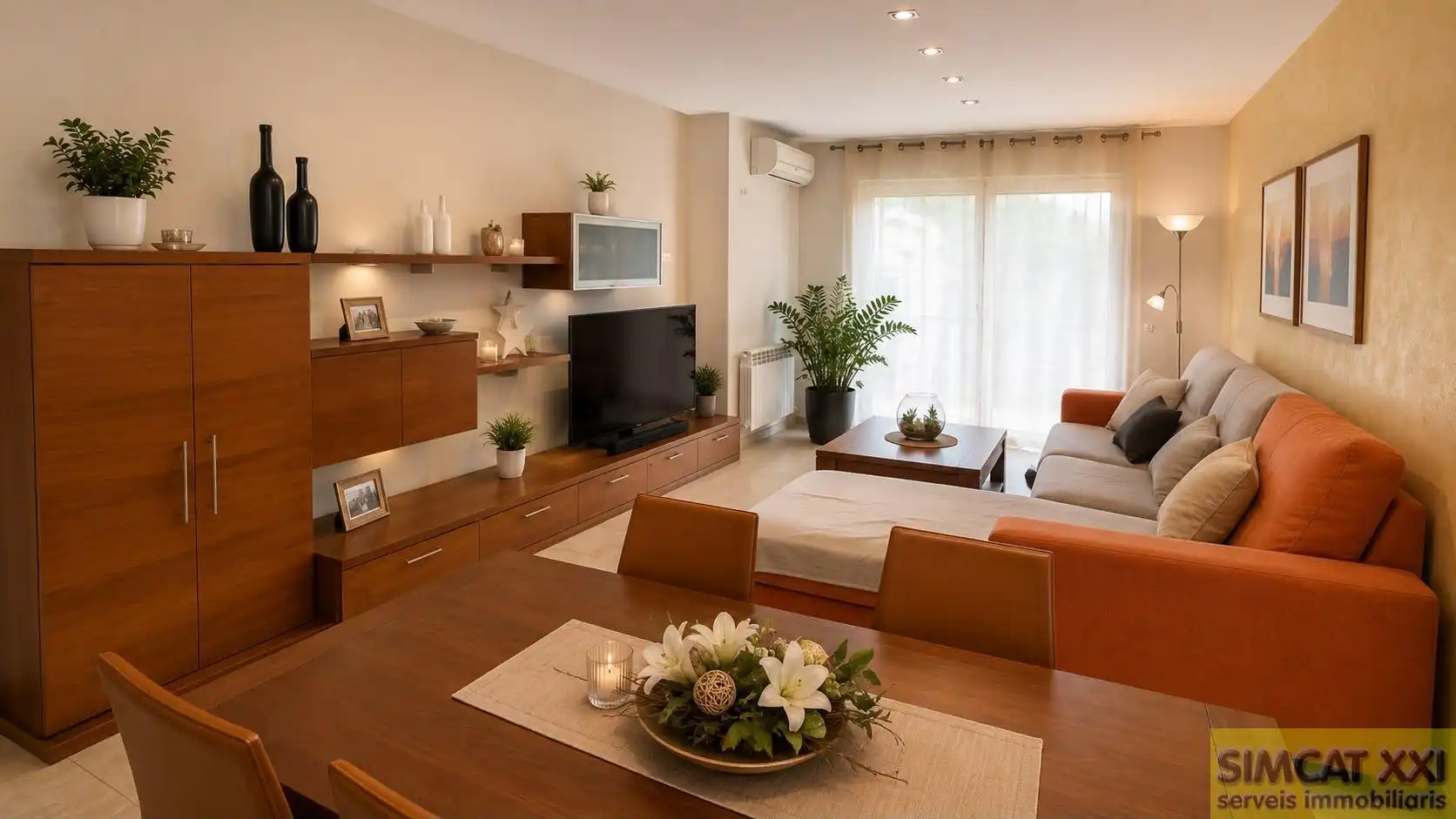 Sala de estar de Casa o chalet en venta en Lladó con Aire acondicionado, Calefacción y Terraza