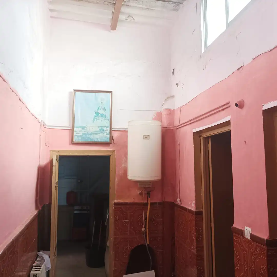 Baño de Casa o chalet en venta en Villanueva de Alcardete con Calefacción, Parquet y Terraza