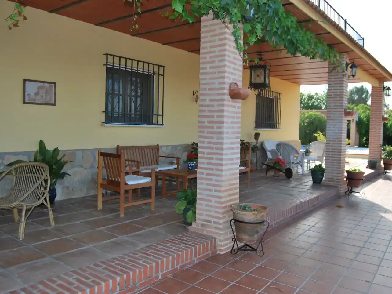 Terrassa de Finca rústica en venda en Antequera amb Aire condicionat i Piscina