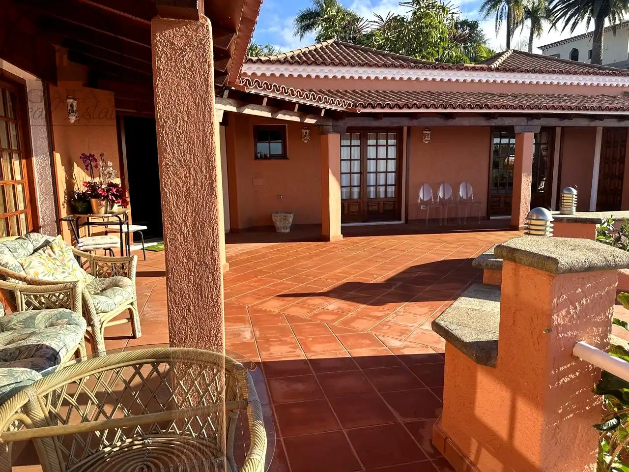 Terrassa de Casa o xalet en venda en Tacoronte amb Aire condicionat, Calefacció i Jardí privat