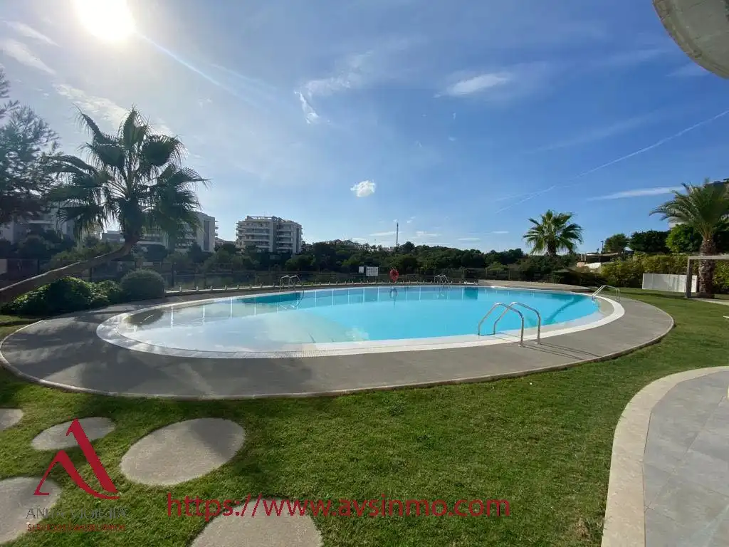 Swimming pool of Apartments for rent in Orihuela  with Air Conditioner, Heating and Terrace