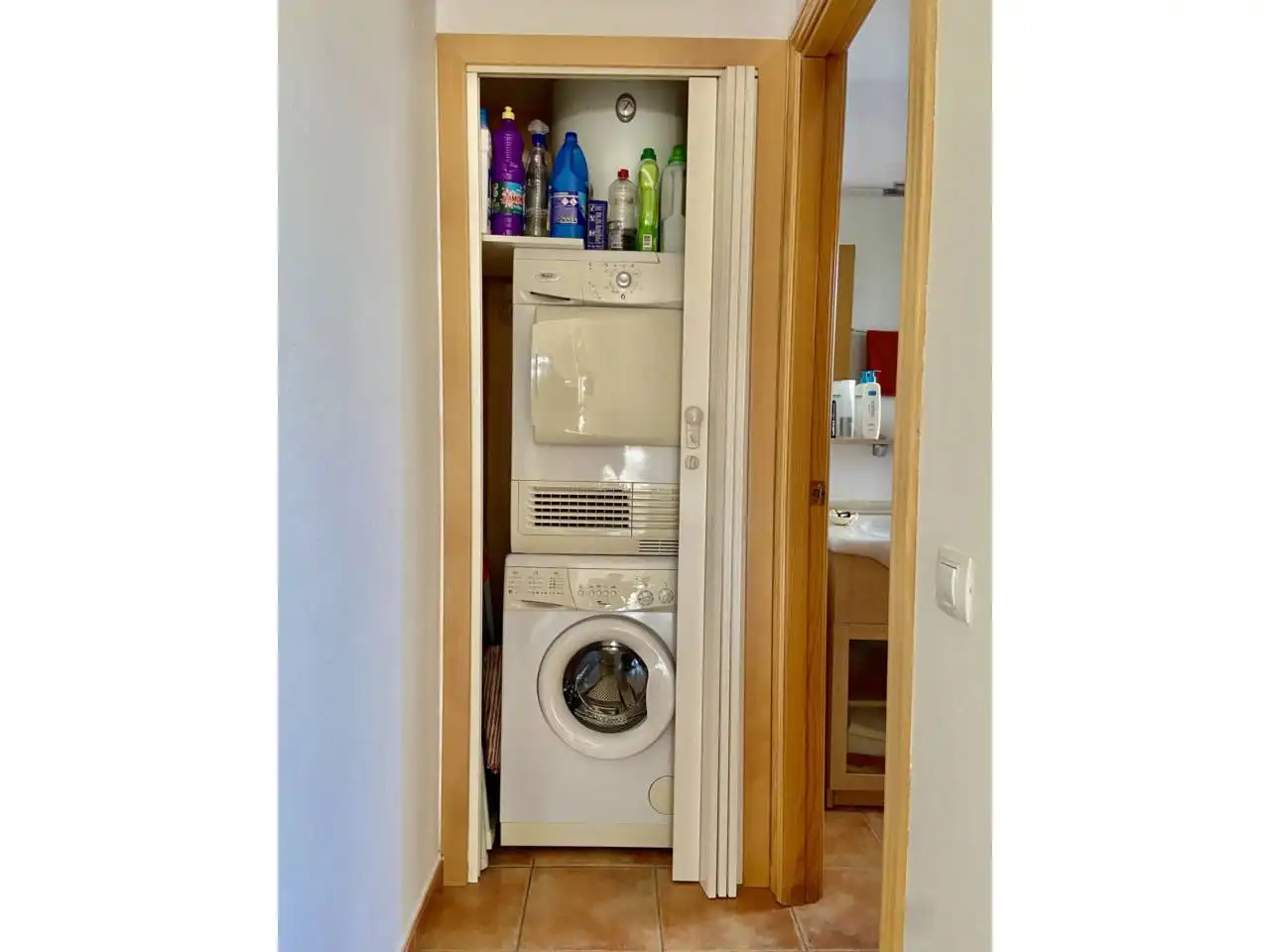 Dormitori de Dúplex en venda en Castellfollit de la Roca amb Calefacció, Terrassa i Moblat