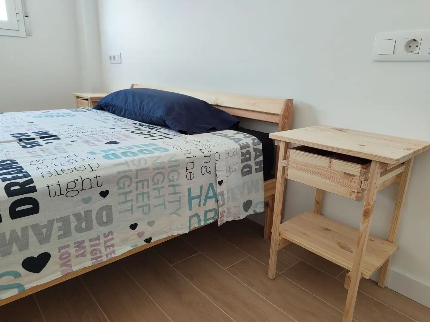 Bedroom of Attic for rent in Albacete  with Air Conditioner, Heating and Terrace