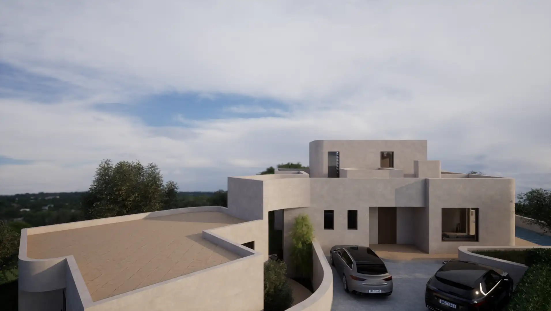 Exterior view of Country homes for sale in Benalup-Casas Viejas  with Terrace and Swimming Pool