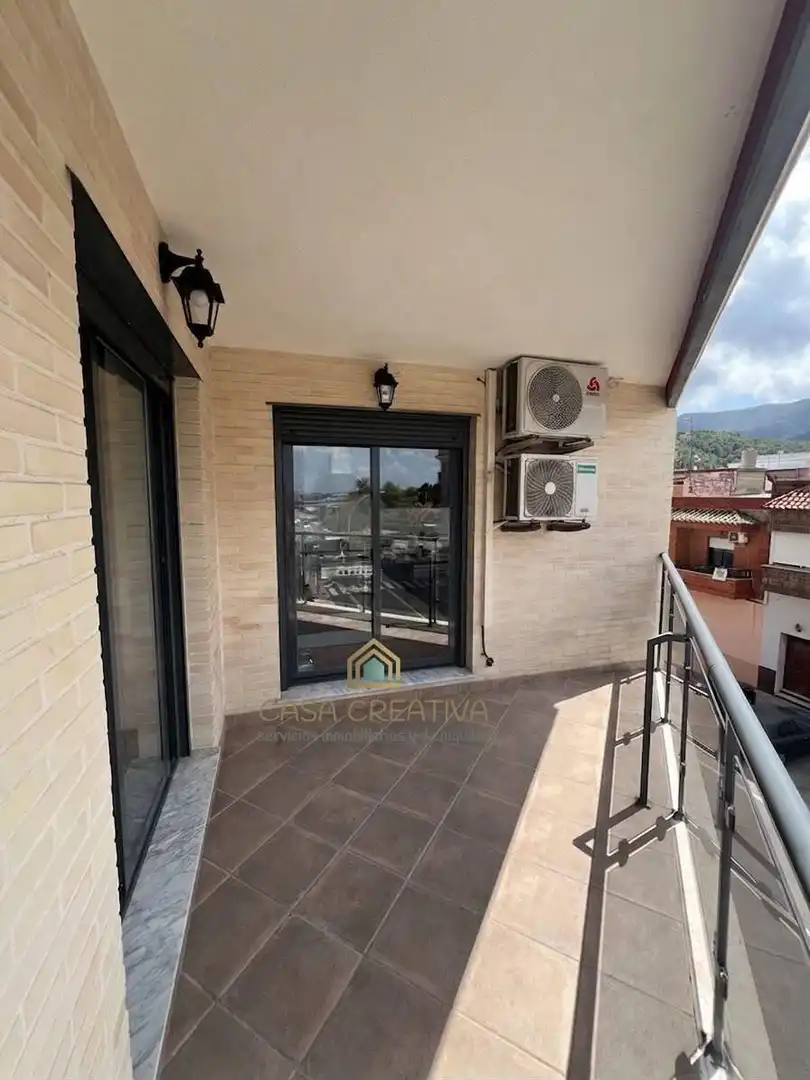 Balcony of Flat for rent in Favara  with Air Conditioner, Heating and Terrace