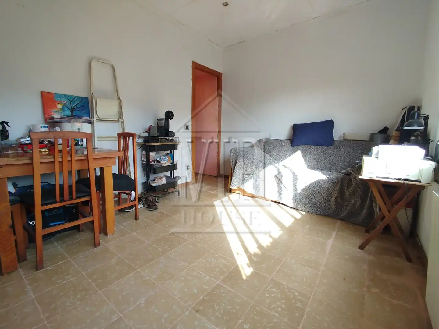 Sala de estar de Piso en venta en Badalona con Aire acondicionado, Calefacción y Amueblado
