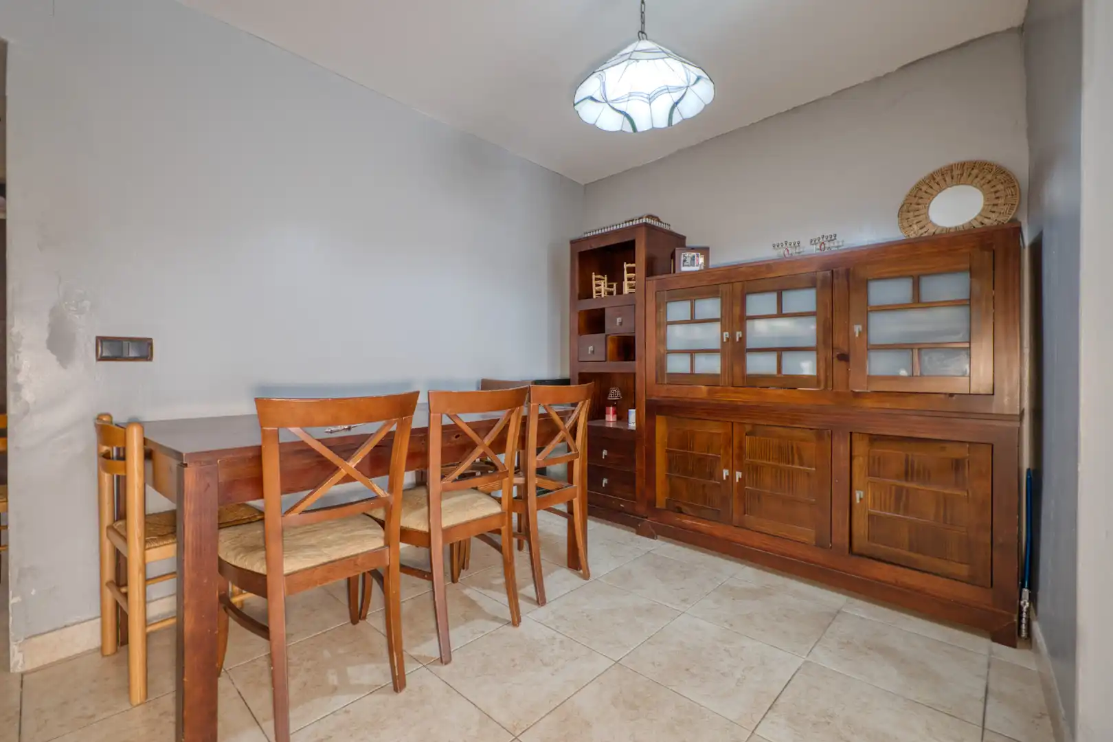 Dining room of Detached homes for sale in Sant Joan d'Alacant  with Air Conditioner, Heating and Parquet flooring