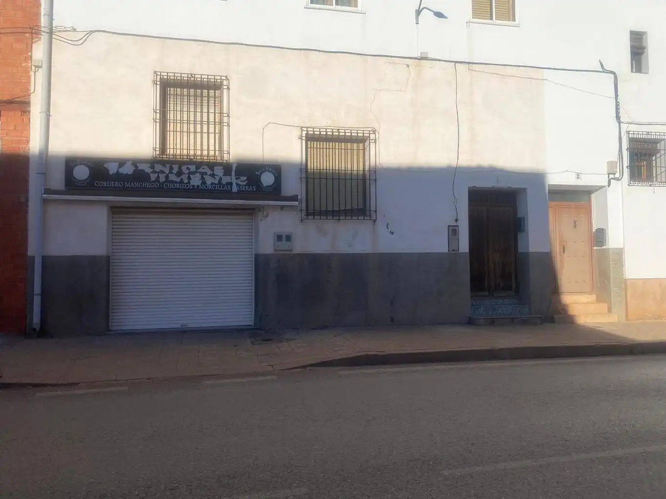 Vista exterior de Casa adosada en venta en Villanueva de los Infantes (Ciudad Real)