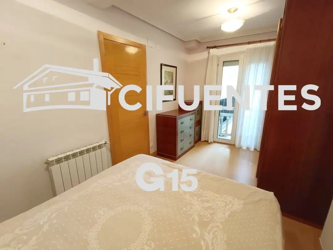 Bedroom of Flat for rent in Donostia - San Sebastián   with Heating, Terrace and Balcony