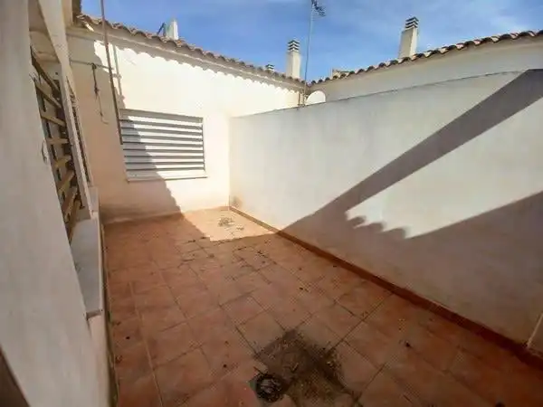 Terrassa de Casa adosada en venda en Fuente Álamo de Murcia amb Terrassa