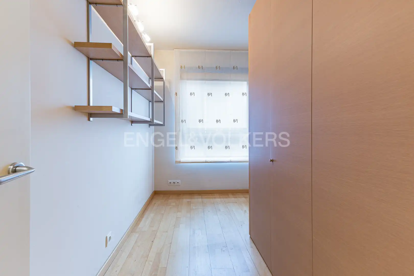 Schlafzimmer von Wohnung zur Miete in Barcelona mit Klimaanlage, Heizung und Parkett