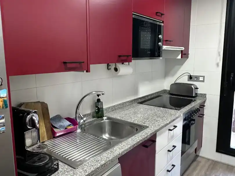 Cuina de Pis en venda en  Zaragoza Capital amb Aire condicionat, Piscina i Balcó