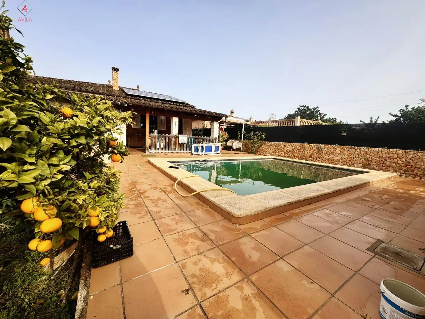Swimming pool of Houses for sale in Marratxí  with Air Conditioner, Private garden and Storage room