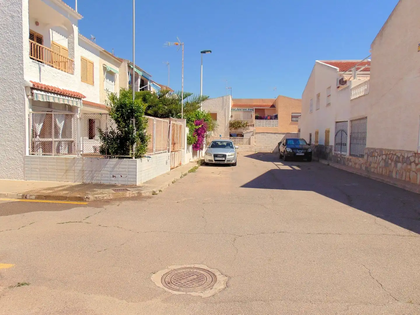 Vista exterior de Planta baja en venta en San Pedro del Pinatar con Jardín privado, Terraza y Trastero