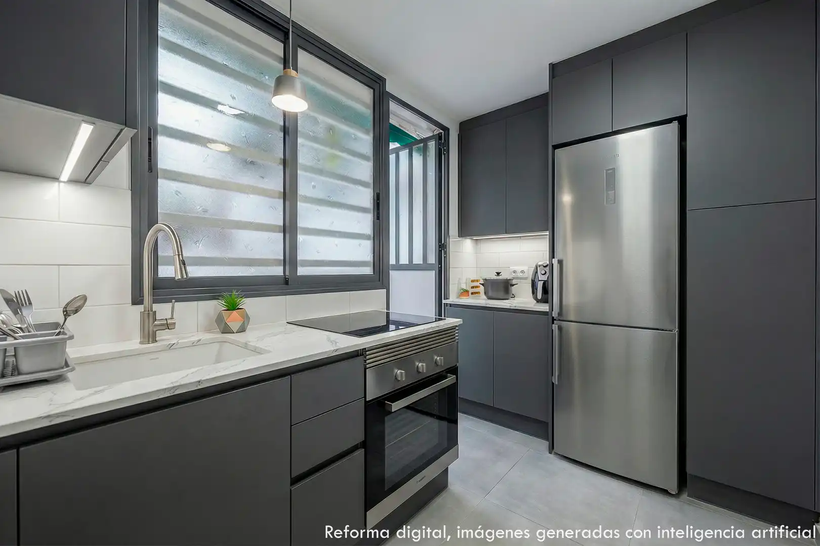 Cocina de Piso en venta en Benidorm con Amueblado