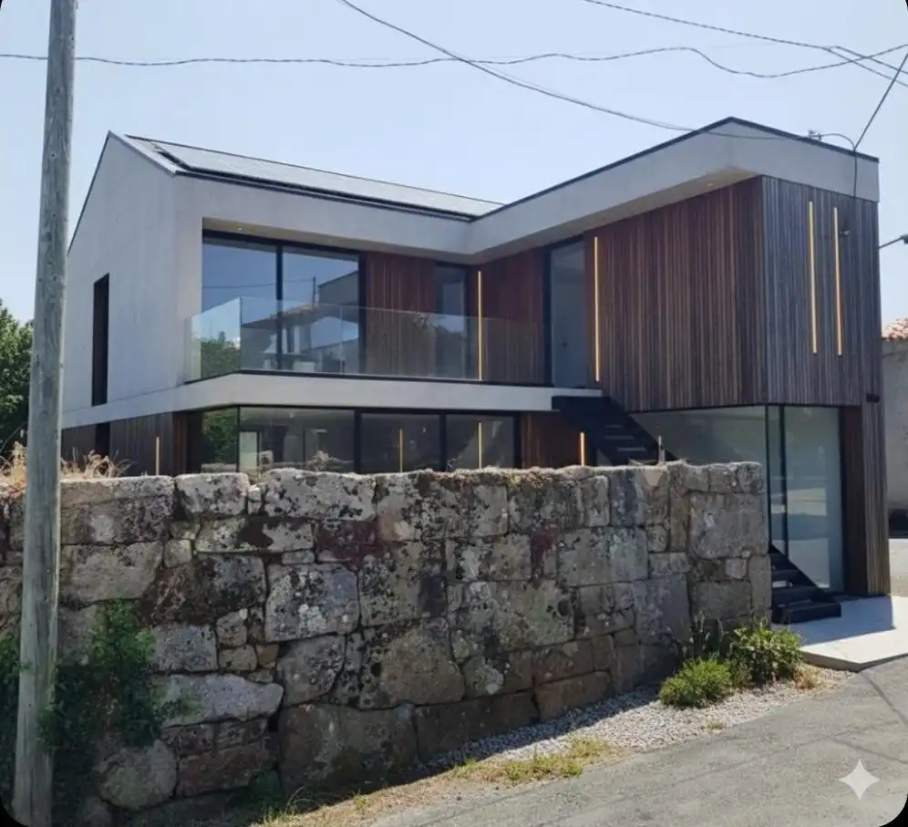 Vista exterior de Casa o xalet en venda en O Pereiro de Aguiar  amb Jardí privat