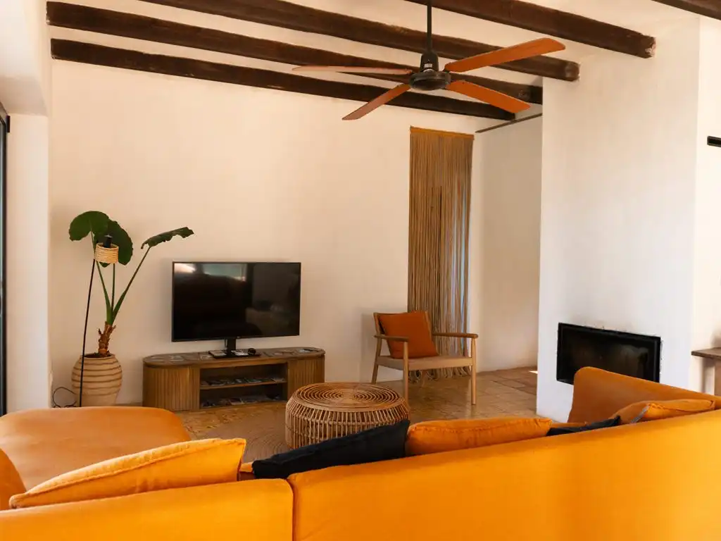 Living room of Houses for sale in Dénia  with Air Conditioner, Private garden and Terrace