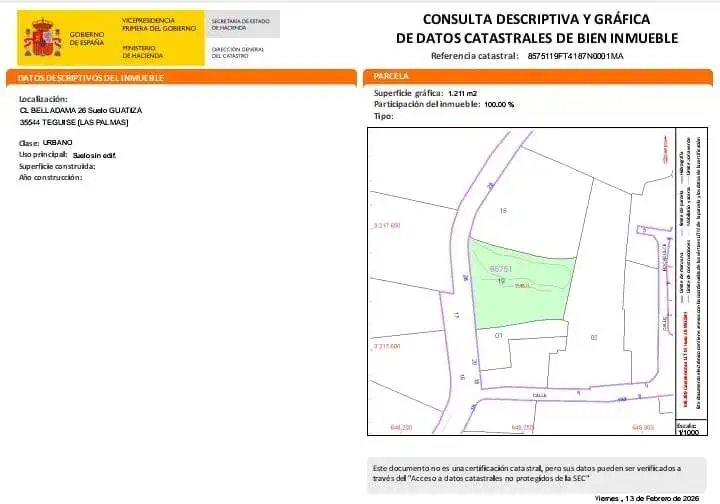 Residencial en venda en Teguise