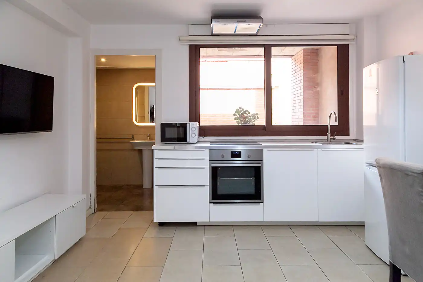 Cuina de Dúplex en venda en Barcelona amb Aire condicionat, Calefacció i Terrassa