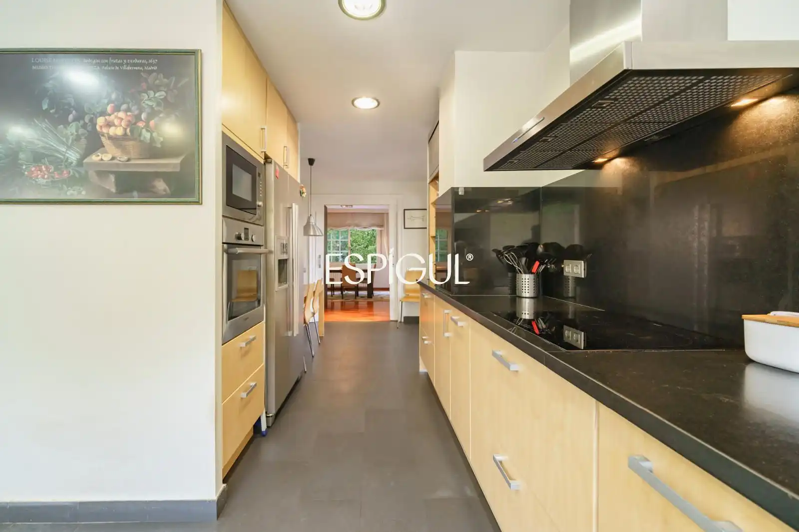 Kitchen of Houses for sale in Sant Cugat del Vallès  with Air Conditioner, Heating and Parquet flooring
