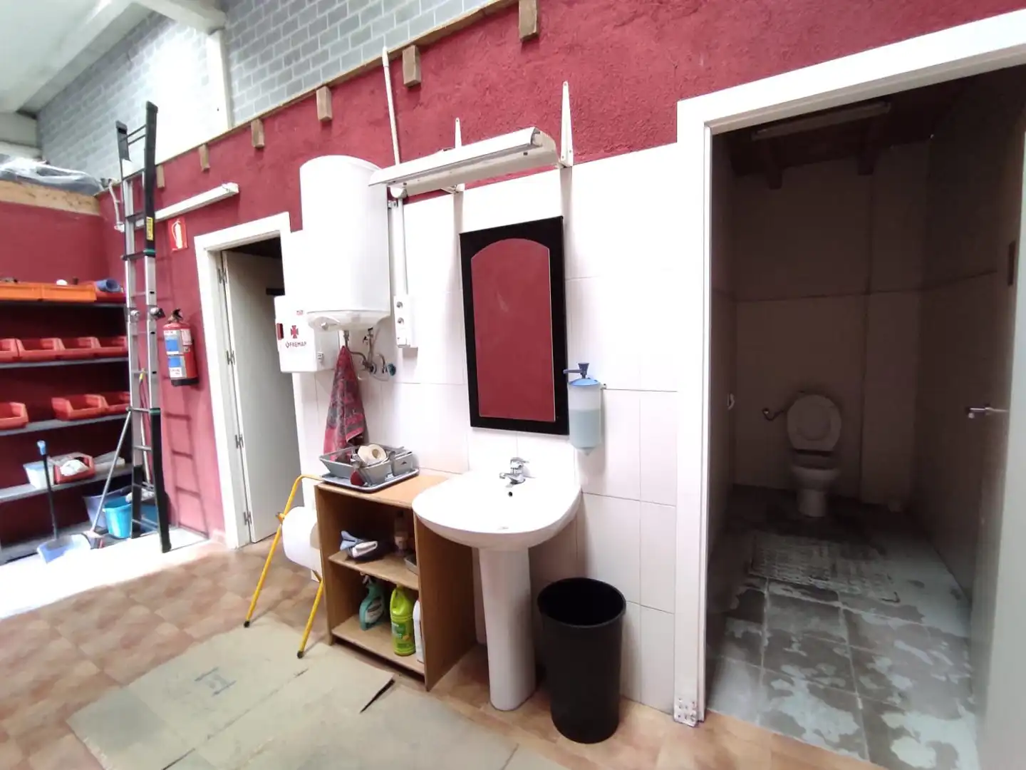 Baño de Nave industrial en venta en Elgeta