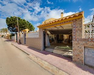 Vista exterior de Casa o xalet en venda en Torrevieja amb Aire condicionat, Jardí privat i Terrassa