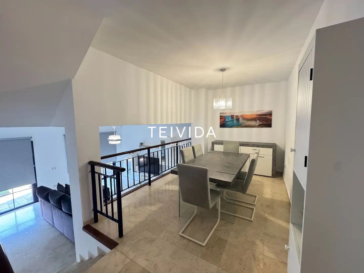 Sala de estar de Piso de alquiler en Arona con Terraza, Piscina y Amueblado