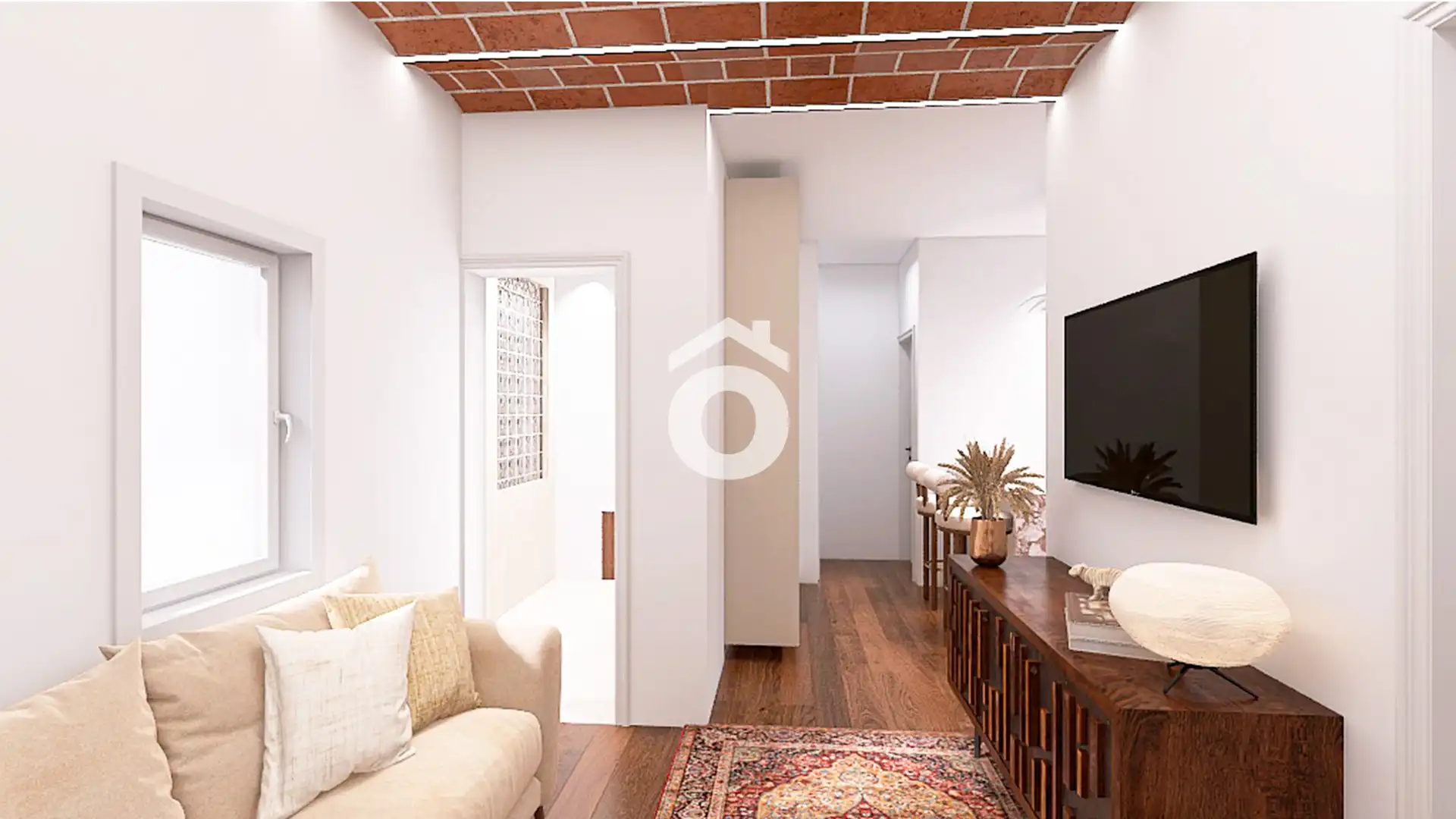 Wohnzimmer von Dachboden zum Verkauf in Barcelona