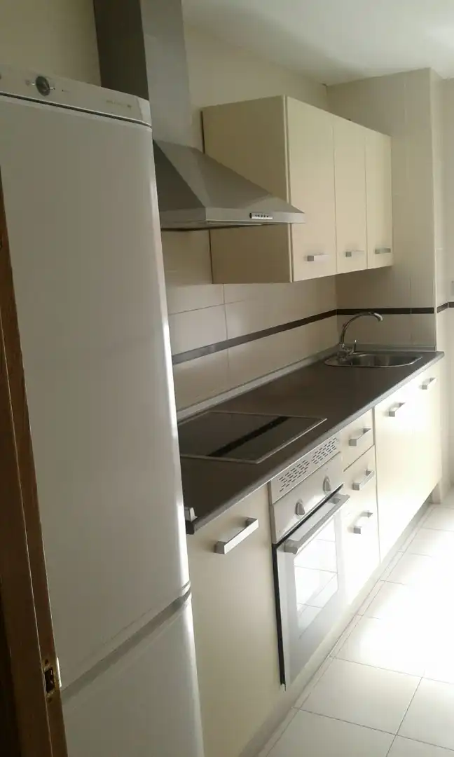 Kitchen of Flat for rent in Badajoz  with Parquet flooring, Furnished and Oven