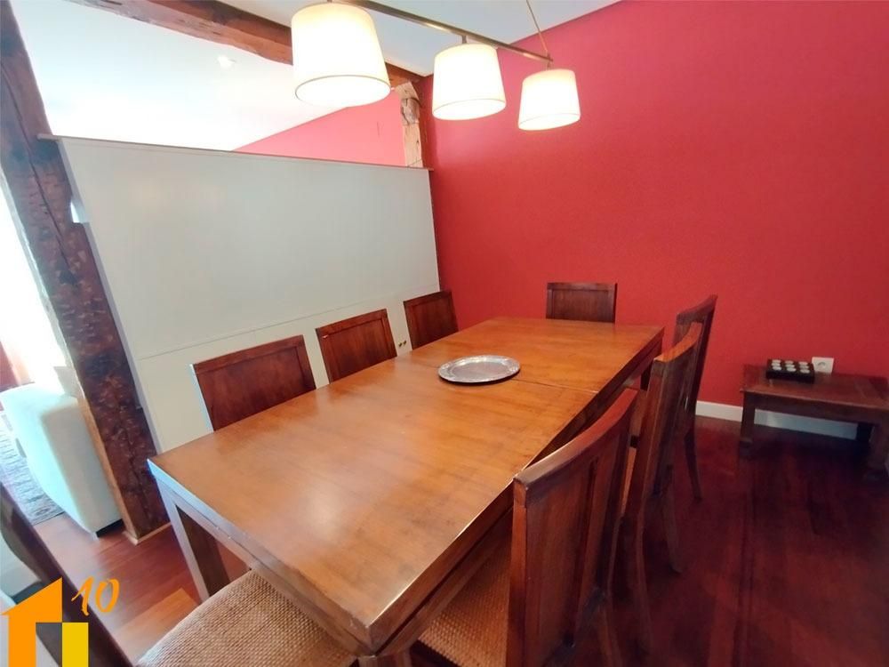 Dining room of Flat for sale in Burgos Capital  with Heating, Terrace and Storage room