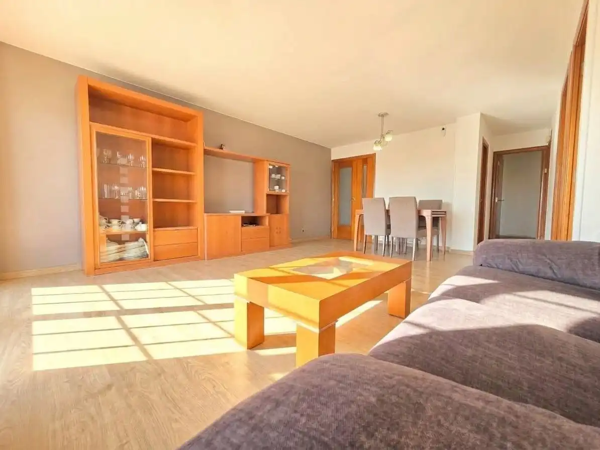 Sala de estar de Piso en venta en Terrassa con Calefacción, Parquet y Terraza