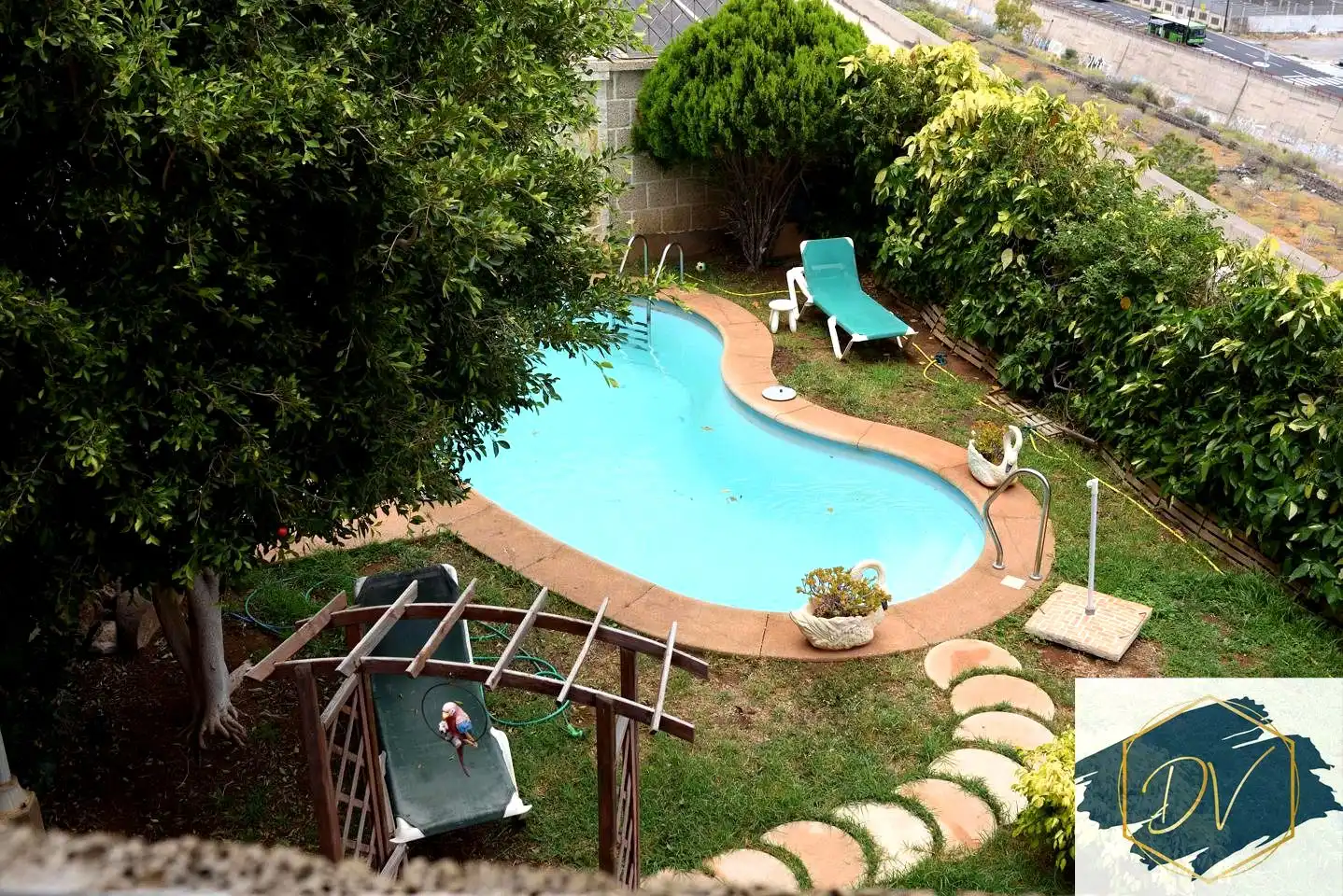 Piscina de Casa o chalet en venta en Santa Cruz de Tenerife con Aire acondicionado, Jardín privado y Terraza