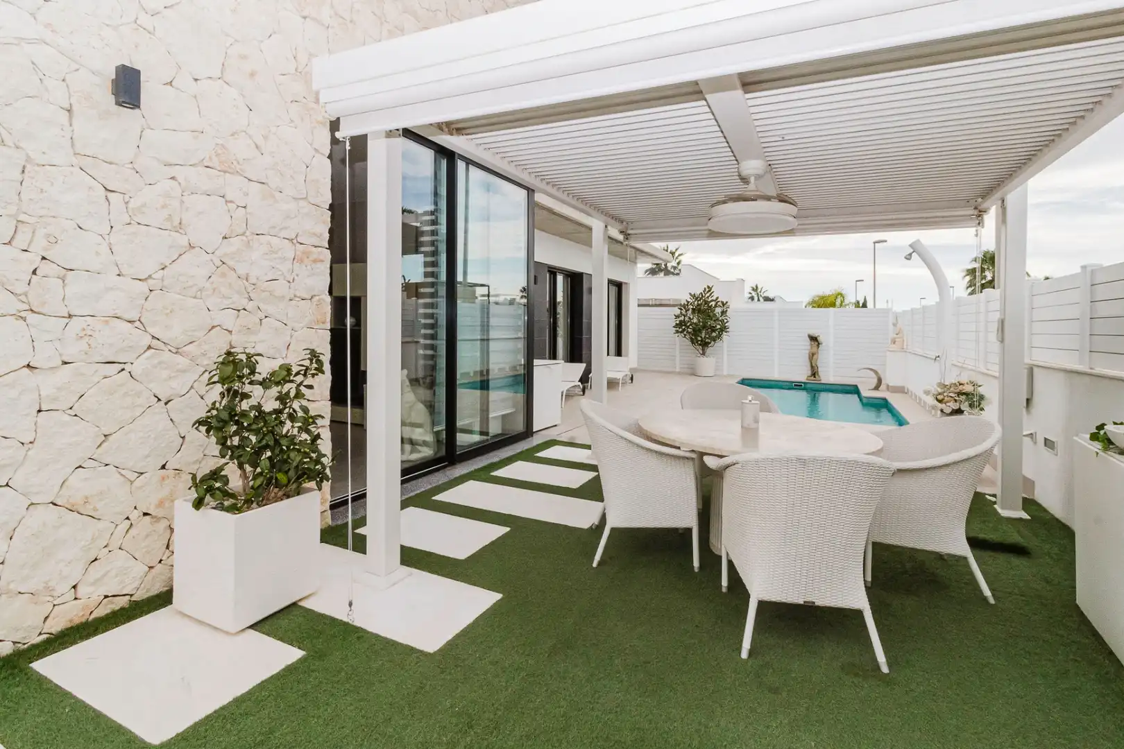 Chalet con piscina en venta en Campo de Murcia, imagen 2