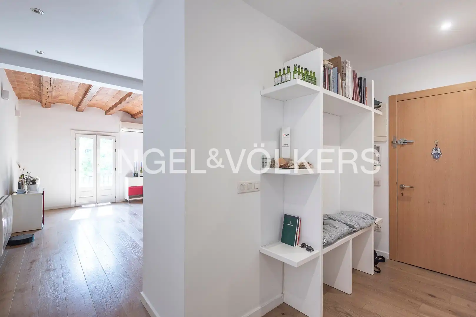 Living room of Attic for sale in Barcelona  with Air Conditioner, Heating and Furnished