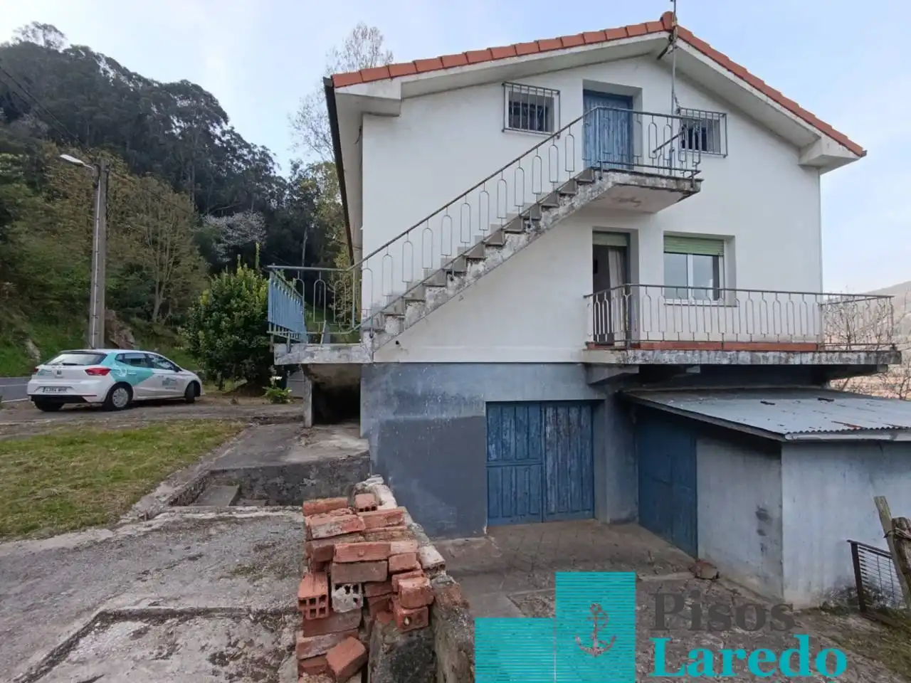 Vista exterior de Casa o chalet en venta en Voto con Jardín privado, Terraza y Amueblado