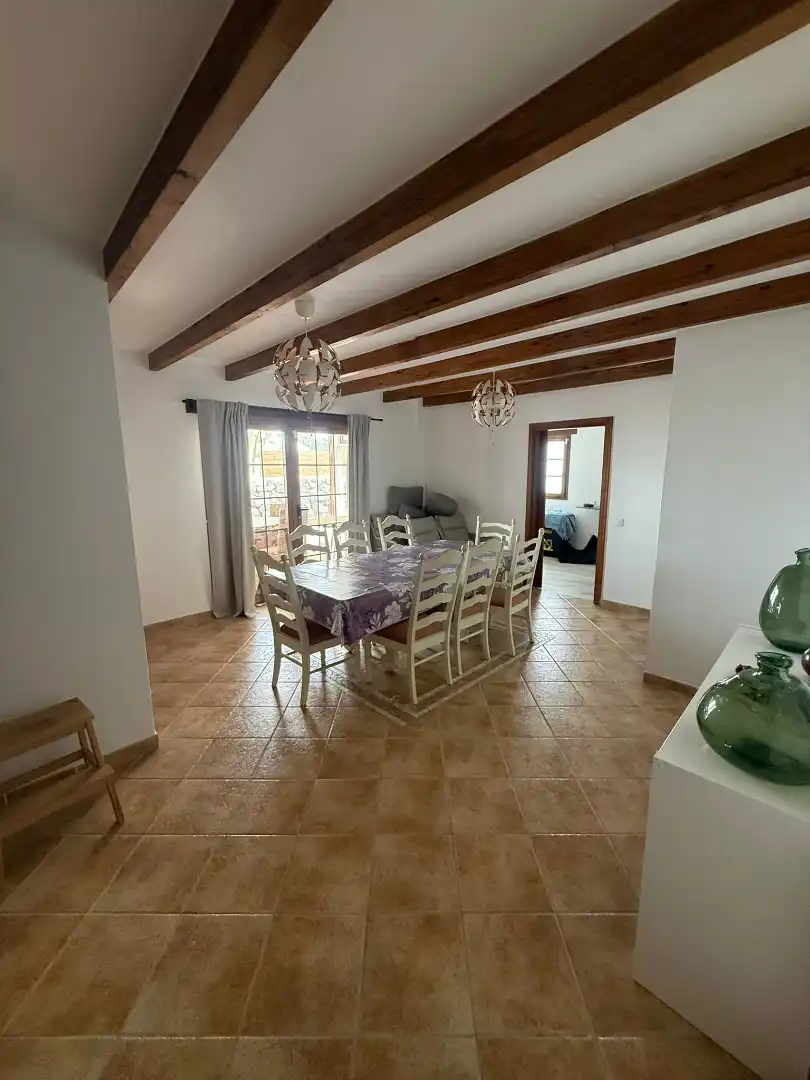 Dining room of Houses for sale in La Oliva  with Private garden, Terrace and Storage room