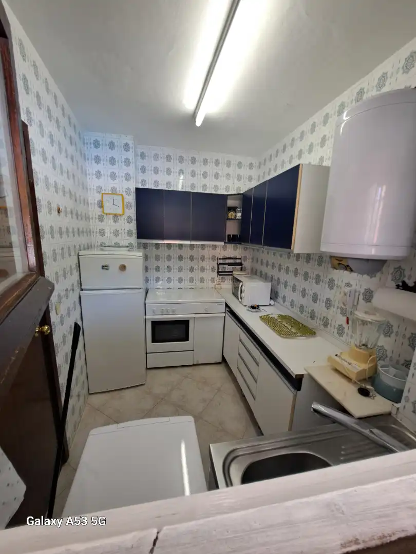 Cocina de Apartamento de alquiler en Marbella con Calefacción, Terraza y Amueblado