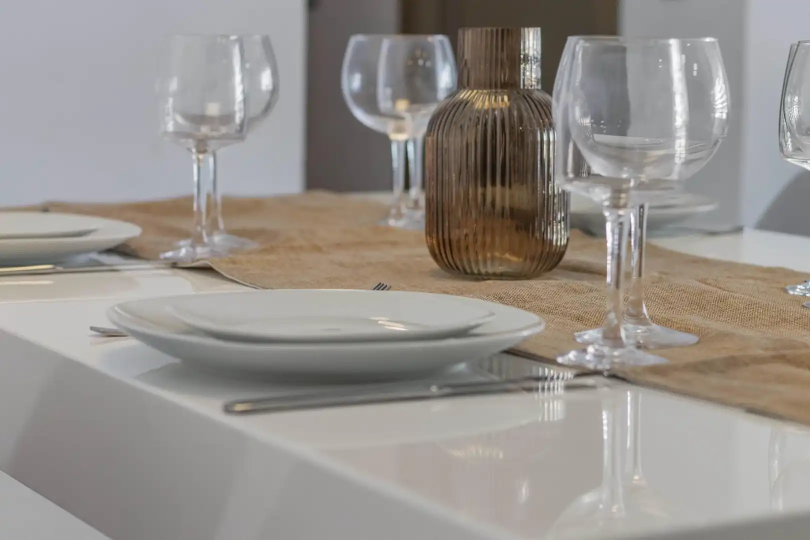 Menjador de Apartament en venda en Elche / Elx amb Aire condicionat, Calefacció i Jardí privat
