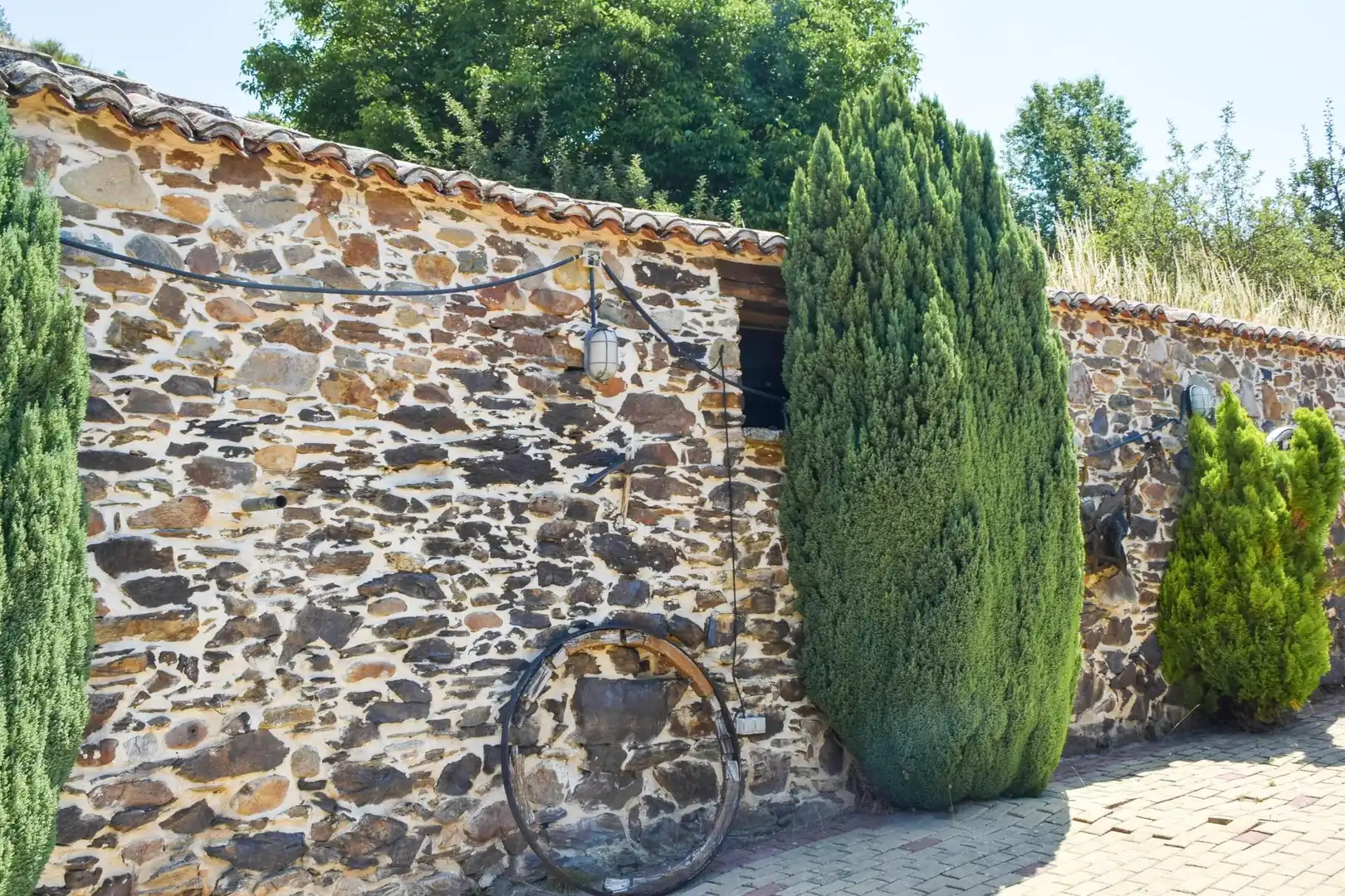 Vista exterior de Finca rústica en venda en Riello amb Calefacció