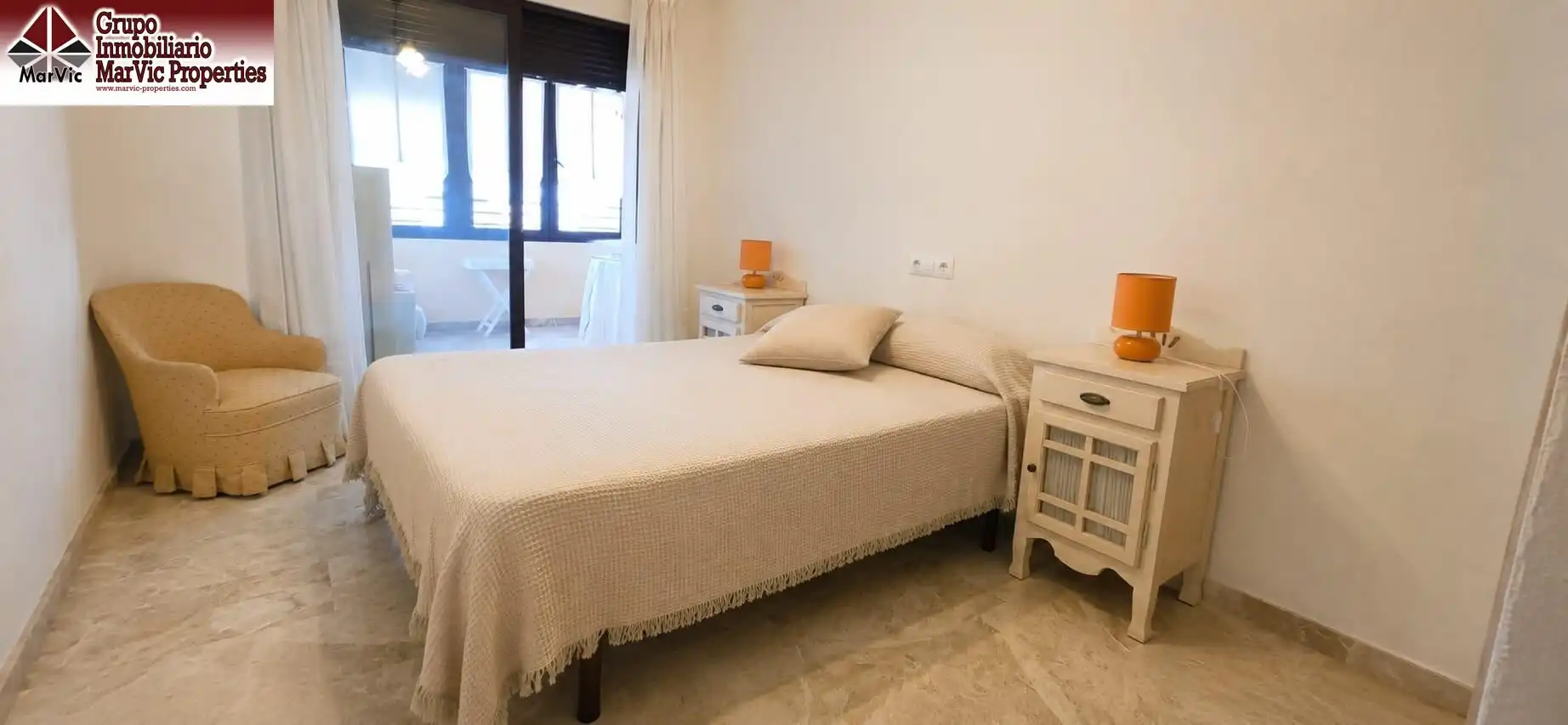 Bedroom of Flat for sale in Benidorm  with Terrace and Community pool