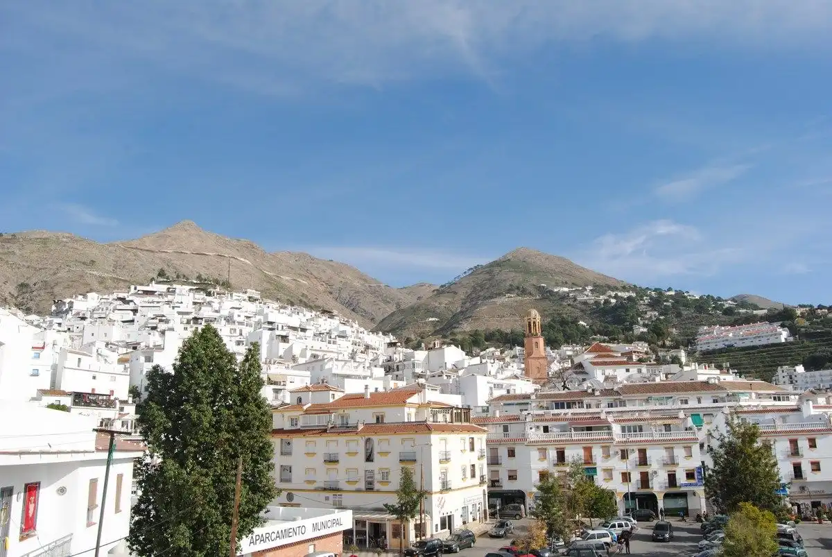 Vista exterior de Casa o chalet en venta en Cómpeta con Jardín privado, Terraza y Trastero