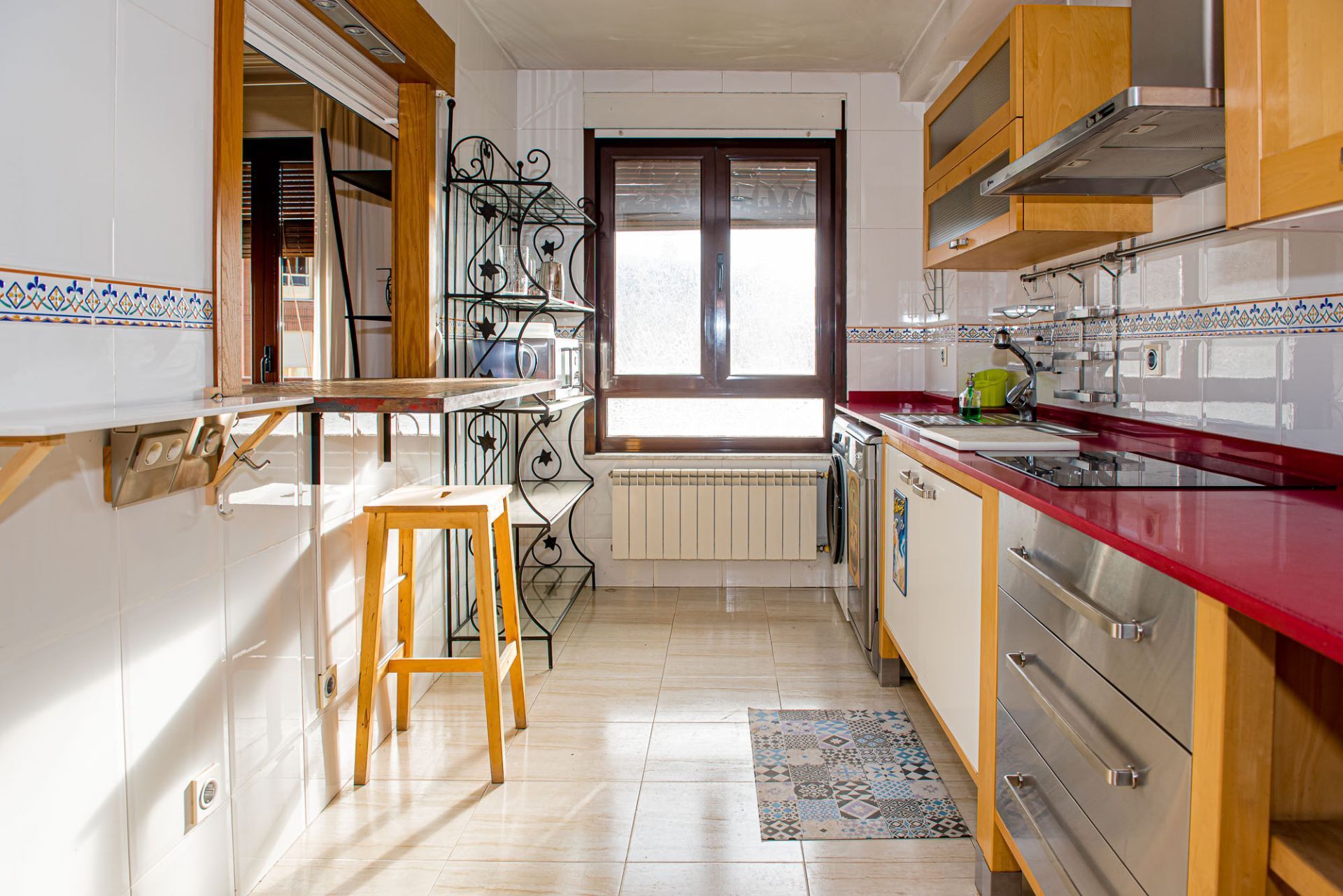 Kitchen of Flat for sale in Ponferrada  with Air Conditioner, Heating and Storage room