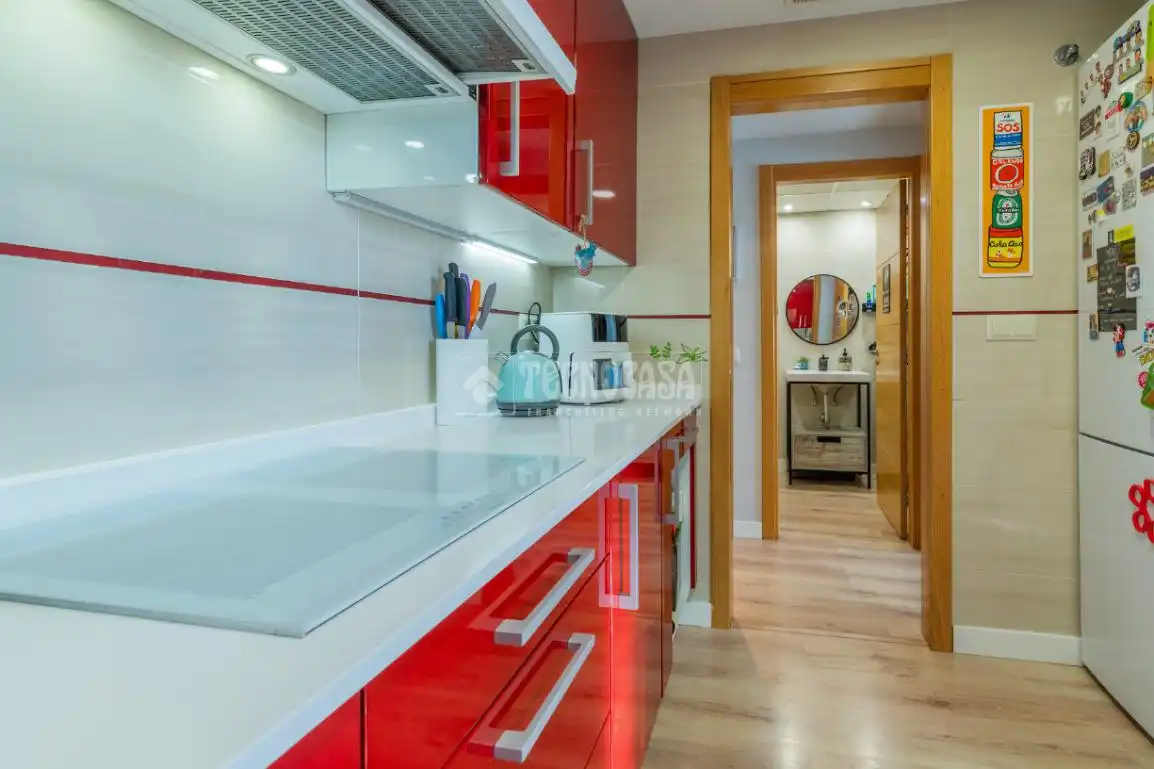 Küche von Wohnung zum Verkauf in Arroyomolinos (Madrid) mit Klimaanlage, Heizung und Terrasse