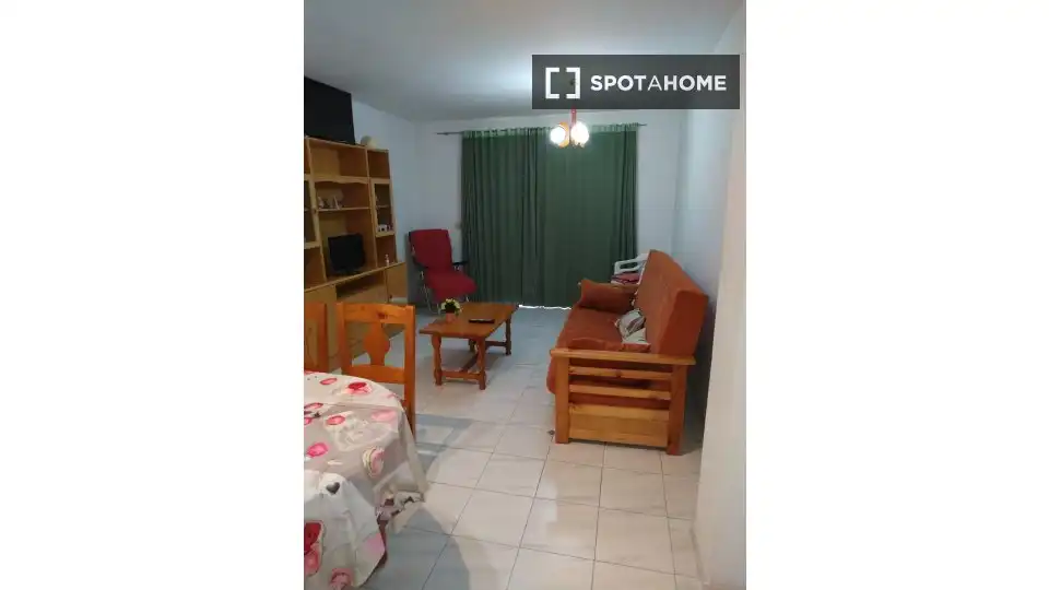 Schlafzimmer von Wohnungen zur untervermieten in Benidorm mit Klimaanlage, Terrasse und Möbliert